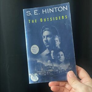 The Outsiders Book by S.E. Hinton Used paperback Book